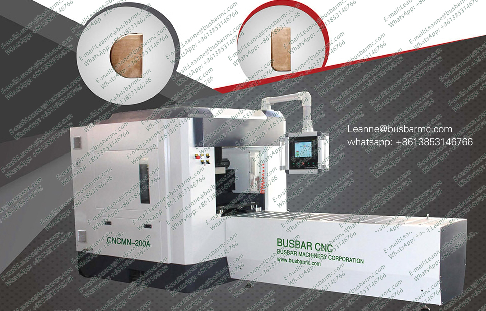 LT bara makinesi CNCMN-200A CNC Copper busbar milling makinesi