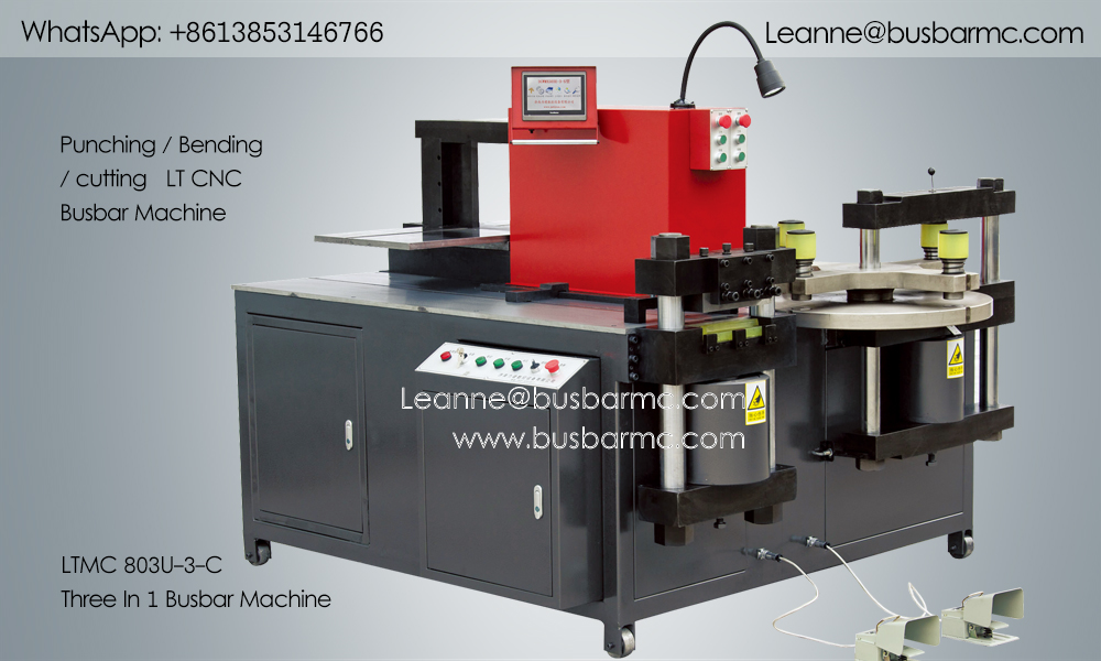 803U-3-C 3 İstasyonlu Bara İşleme Makinesi