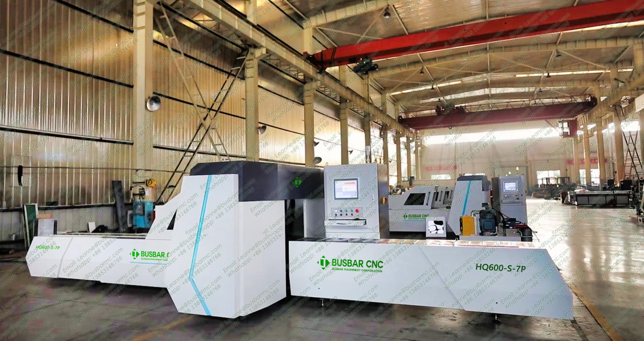 HQ600-S-7P CNC Bakır Bara Delme ve Kesme Makinesi
