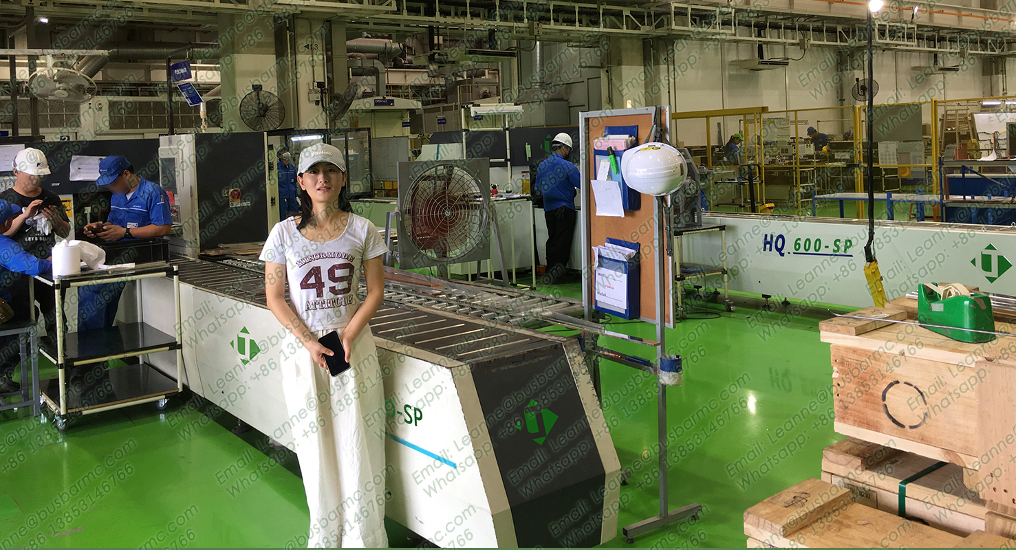 HQ600-SP CNC Busbar Delme ve Kesme Line