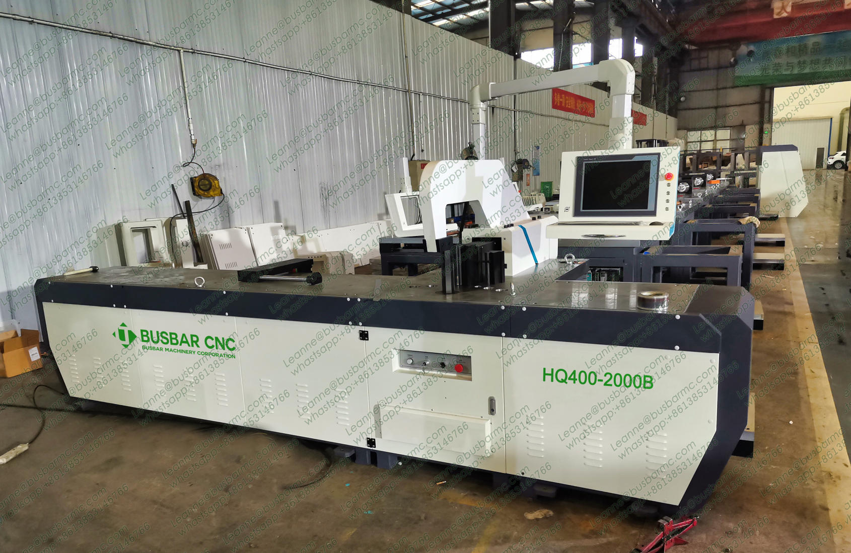 HQ400-2000B-CNC CNC Bakır Bara Bükme Makinesi