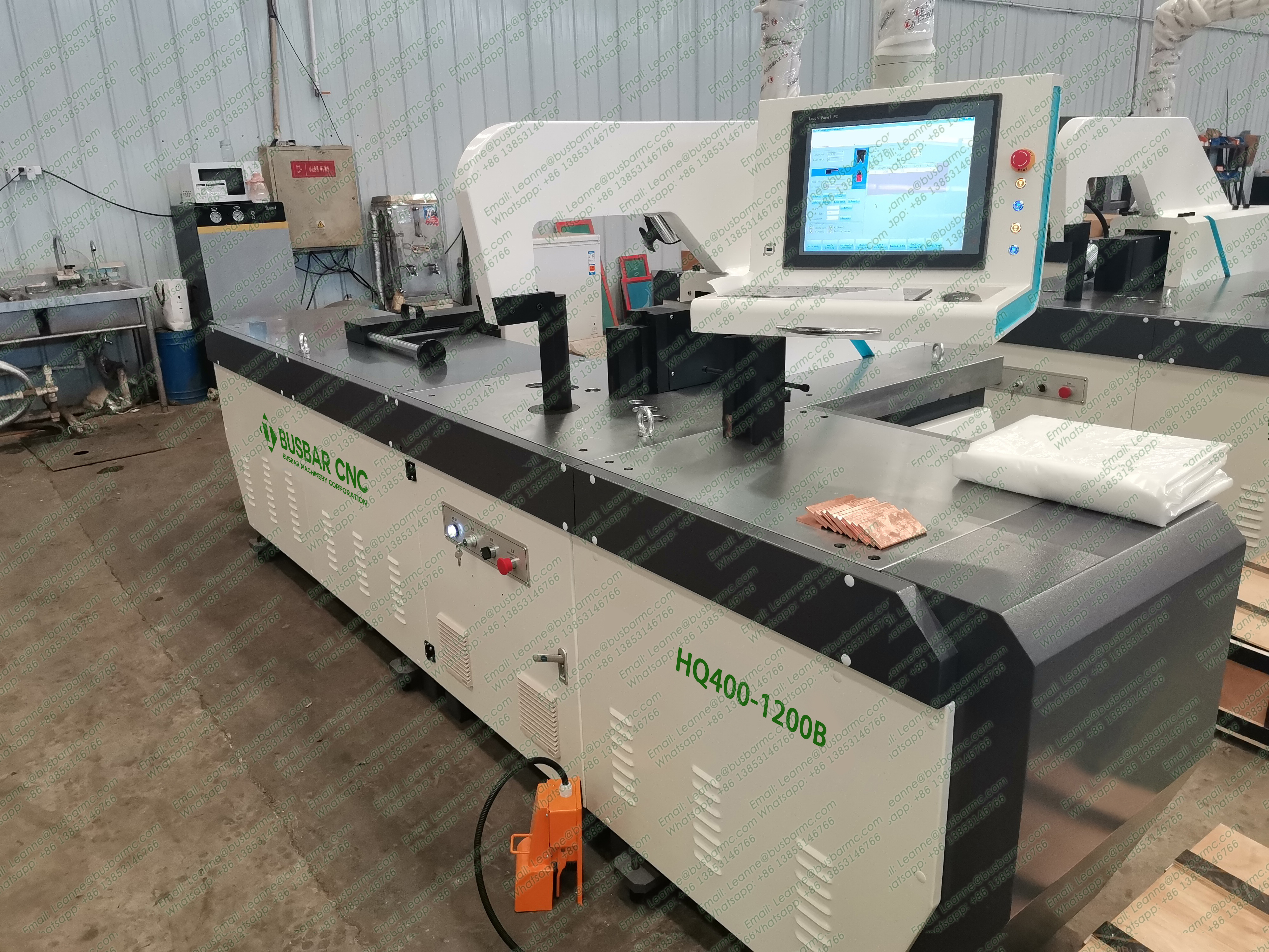 HQ400-1200B-COPPER CNC Bakır Bara Bükme Makinesi