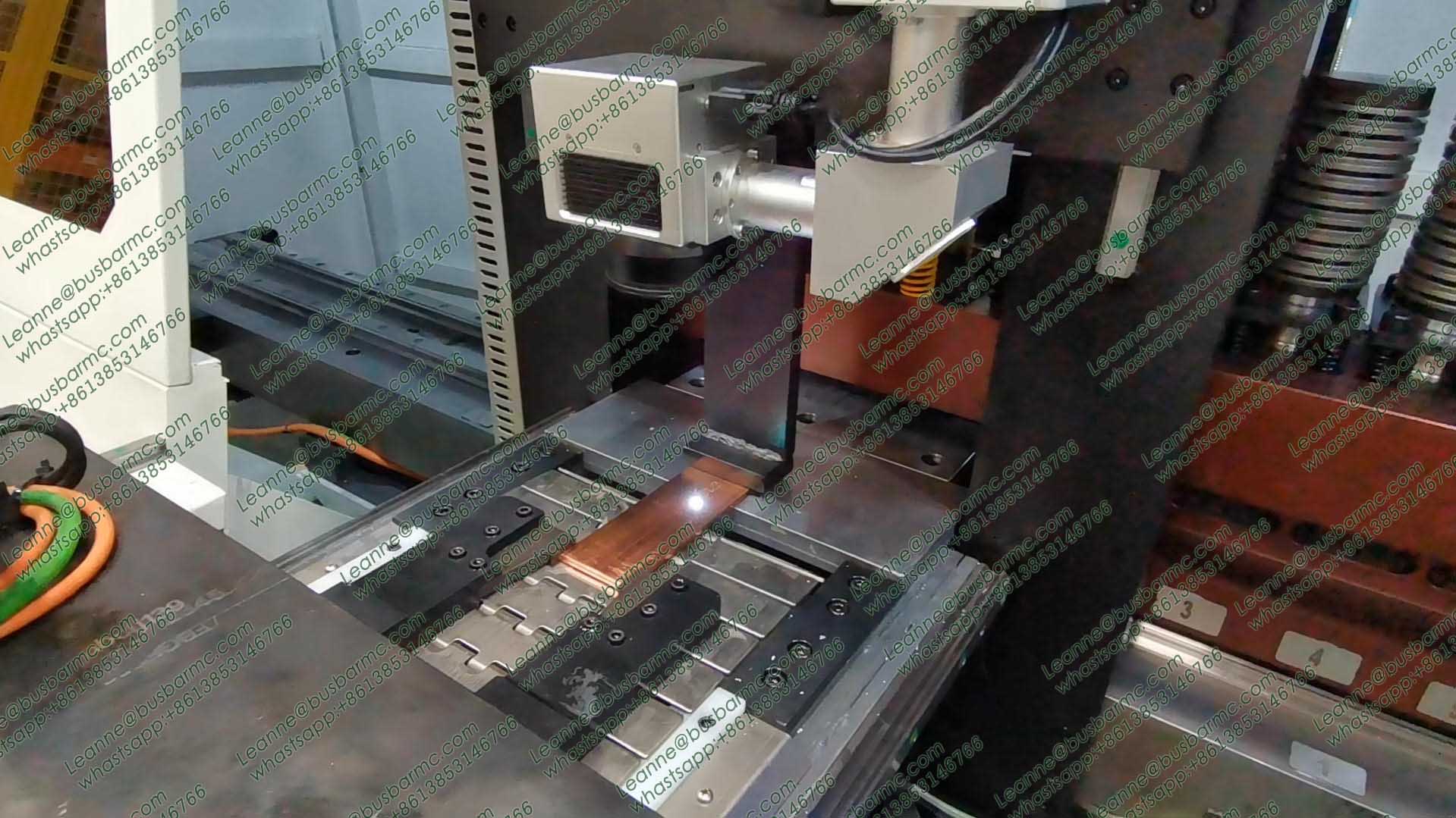 HQ600-S-8P CNC Copper busbar delme makinesi