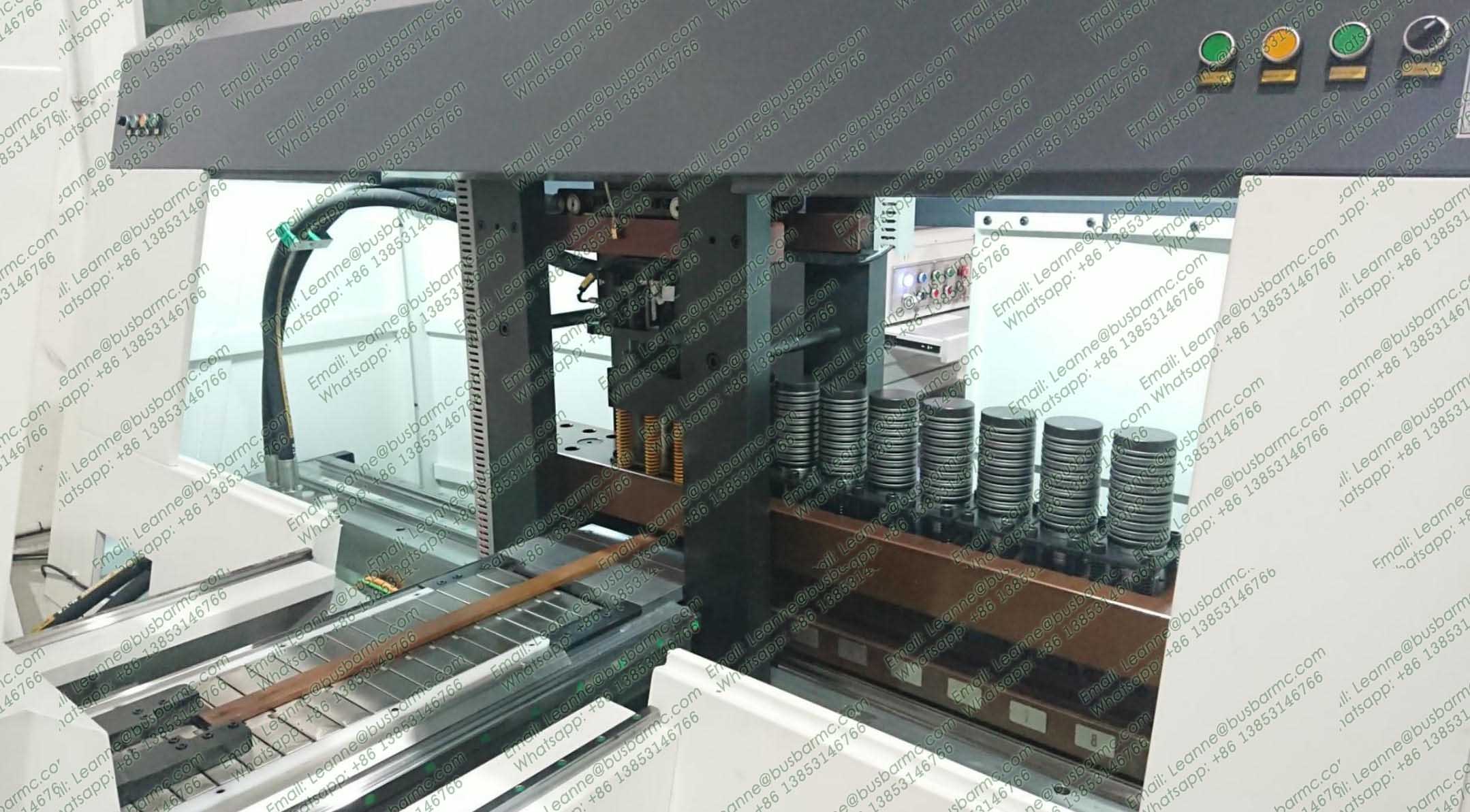 HQ600-S-8P CNC Copper busbar delme makinesi