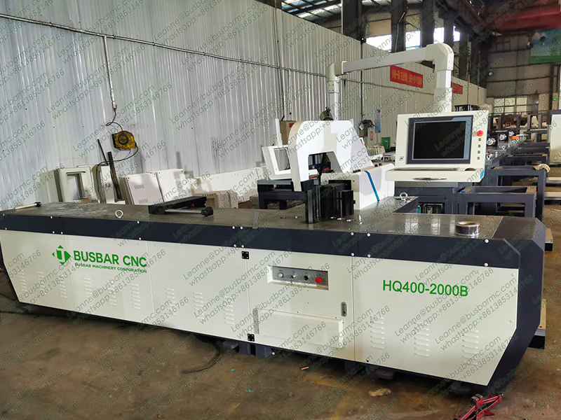 HQ400-2000B Servo CNC Bakır Bara Bükme Makinesi