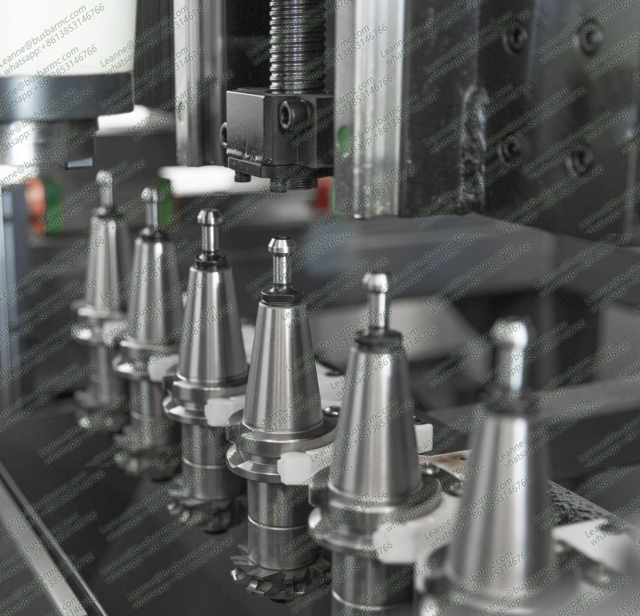 CNC Double-Head Busbar Milling Makinesi CNCDMN-200A